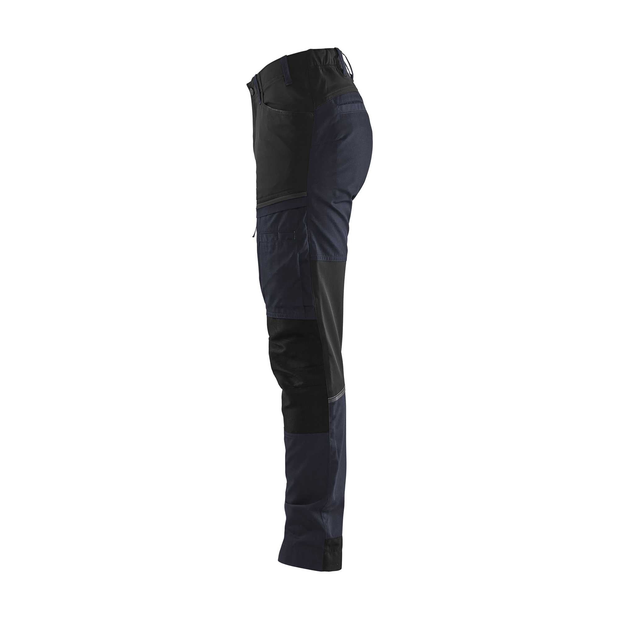BLAKLADER 71661845 | Women's Service Trousers with Stretch Work Trousers Women - stretch fabric